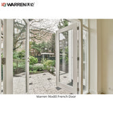 Warren 96x80 Interior French Doors With Metal Narrow Internal Double Doors